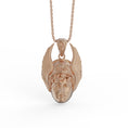 Load image into Gallery viewer, Gold Hermes Pendant
