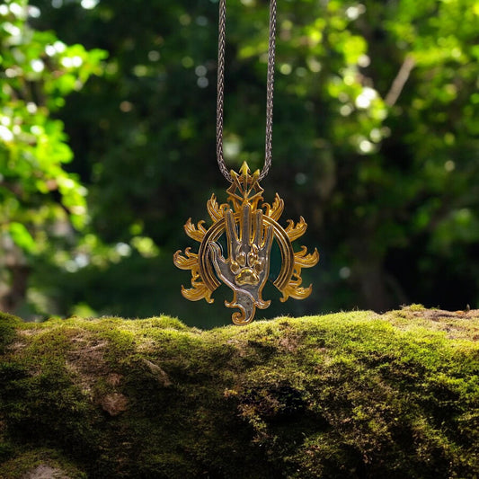 BG3 Inspired Ranger Class Symbol Necklace - Protector of Nature, Mielikki Lover, DnD Jewelry, Fantasy RPG Gift