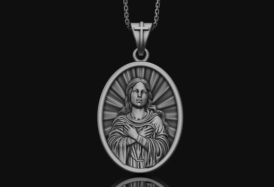 Virgin Mary Pendant